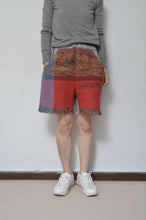 Load image into Gallery viewer, PNK FRINGE RUG SHORTS_02size
