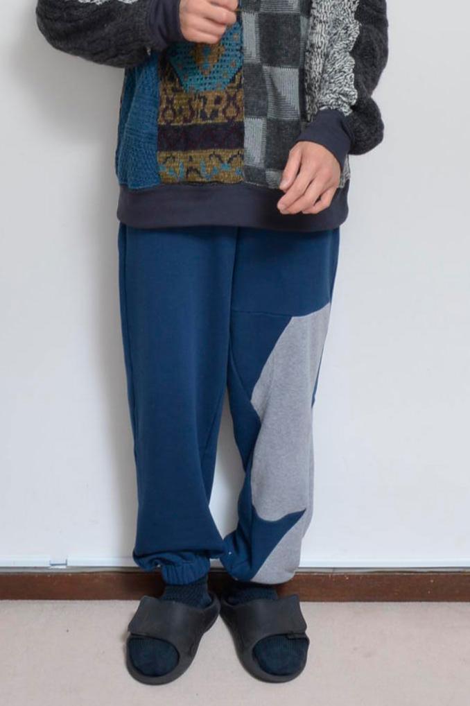 TWO-TONE UNE UNE SWEAT PT_BLUE/02 size