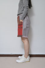 Load image into Gallery viewer, PNK FRINGE RUG SHORTS_02size
