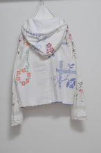 Load image into Gallery viewer, TABLE CLOTH ZIP-UP HOODIE/COL/01 size_001
