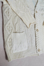 Load image into Gallery viewer, SWITCHING KNIT C/D（FISHERMAN&#39;S SWEATER)_GREEN_01size
