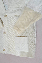 Load image into Gallery viewer, your right things/BONUS TRUCK出品中12/7まで:SWITCHING KNIT C/D（FISHERMAN&#39;S SWEATER)_GREEN_01
