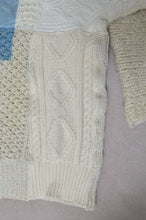 Load image into Gallery viewer, your right things/BONUS TRUCK出品中12/7まで:SWITCHING KNIT C/D（FISHERMAN&#39;S SWEATER)_GREEN_01
