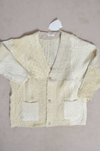 画像をギャラリービューアに読み込む, SWITCHING KNIT C/D（FISHERMAN&#39;S SWEATER)_YELLOW_01size
