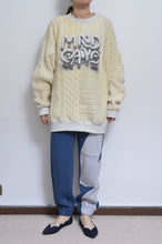 Load image into Gallery viewer, SWITCHING KNIT P/O（FISHERMAN&#39;S SWEATER)_MIND GAME_02size
