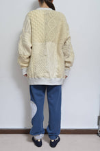 Load image into Gallery viewer, SWITCHING KNIT P/O（FISHERMAN&#39;S SWEATER)_MIND GAME_02size
