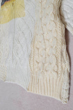 画像をギャラリービューアに読み込む, SWITCHING KNIT C/D（FISHERMAN&#39;S SWEATER)_YELLOW_01size
