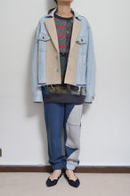 Load image into Gallery viewer, your right things/BONUS TRUCK出品中12/7まで:TWO-TONE UNE UNE SWEAT PT_BLUE/01 size
