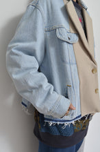 Load image into Gallery viewer, DENIM * MELTON BLOUSON_BEIGE_MIND GAME
