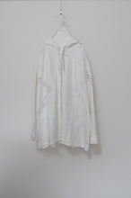 画像をギャラリービューアに読み込む, TABLE CLOTH ZIP-UP HOODIE/WHT/02 size_B
