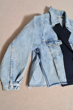 Load image into Gallery viewer, your right things/BONUS TRUCK出品中12/7まで:DENIM * MELTON BLOUSON_NAVY_MIND GAME
