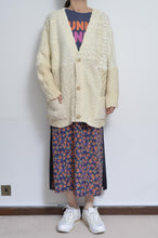 Load image into Gallery viewer, SWITCHING KNIT C/D（FISHERMAN&#39;S SWEATER)_GREEN_01size
