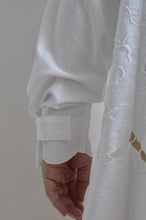 Load image into Gallery viewer, TABLE CLOTH ZIP-UP HOODIE/WHT/02 size_A
