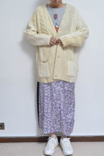 画像をギャラリービューアに読み込む, SWITCHING KNIT C/D（FISHERMAN&#39;S SWEATER)_YELLOW_01size
