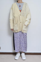 画像をギャラリービューアに読み込む, SWITCHING KNIT C/D（FISHERMAN&#39;S SWEATER)_YELLOW_01size
