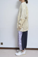 画像をギャラリービューアに読み込む, SWITCHING KNIT C/D（FISHERMAN&#39;S SWEATER)_YELLOW_01size
