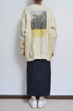 画像をギャラリービューアに読み込む, SWITCHING KNIT C/D（FISHERMAN&#39;S SWEATER)_YELLOW_01size
