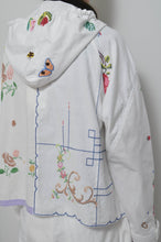 Load image into Gallery viewer, TABLE CLOTH ZIP-UP HOODIE/COL/01 size_002
