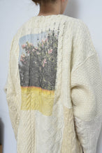 画像をギャラリービューアに読み込む, SWITCHING KNIT C/D（FISHERMAN&#39;S SWEATER)_YELLOW_01size
