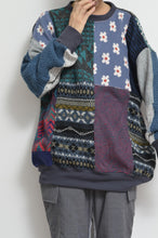 Load image into Gallery viewer, SWITCHING KNIT P/O（COSBY SWEATER)_01size
