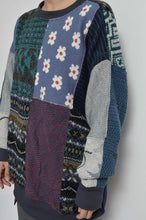 Load image into Gallery viewer, SWITCHING KNIT P/O（COSBY SWEATER)_01
