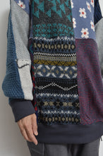 Load image into Gallery viewer, SWITCHING KNIT P/O（COSBY SWEATER)_01
