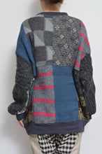 Load image into Gallery viewer, SWITCHING KNIT P/O（COSBY SWEATER)_02
