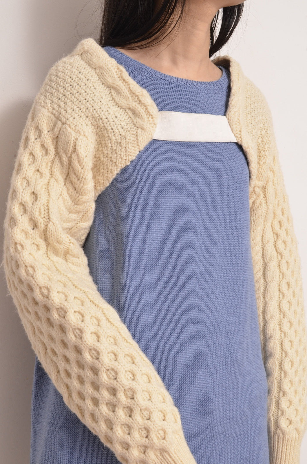 SLEEVE PARTS / FISHERMAN'S KNIT